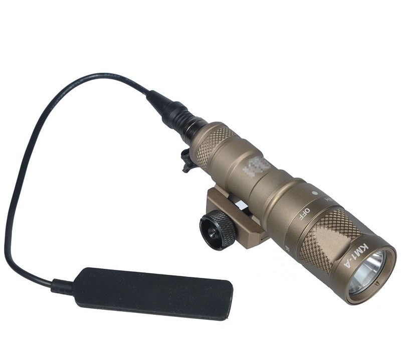 SF M300V-IR Scout Light LED WeaponLight White and IR Output Tan